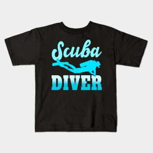 Scuba Diving Scuba Diver Kids T-Shirt